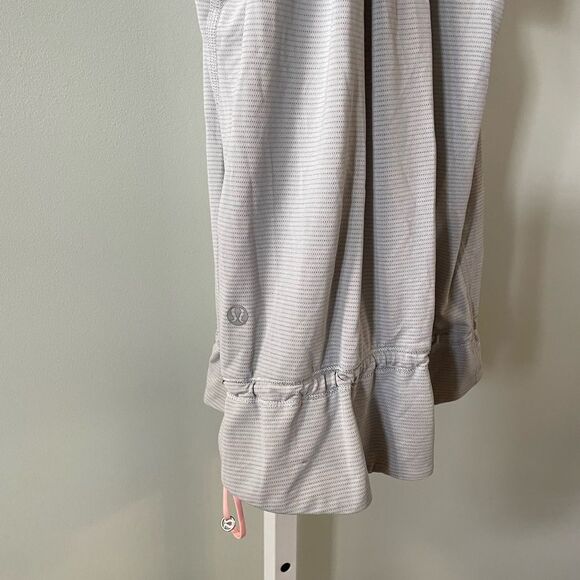 Lululemon Baby Pink & Gray Rest Less Racerback - Picture 3 of 4